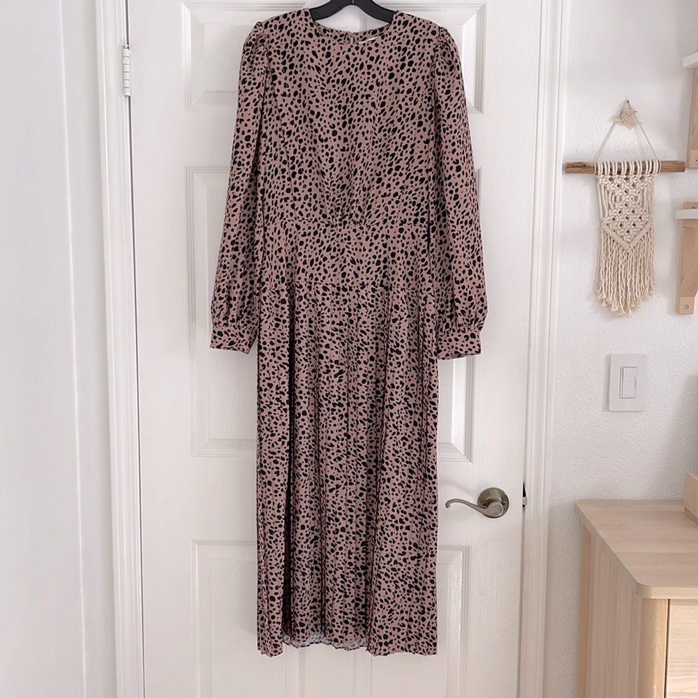 Clad & Cloth Cheetah Sisters Dress Small